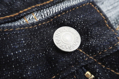 Kojima Genes Jeans Men's 19oz Selvedge Slub Denim Regular Fit Zipper-Fly Straight rnb1000rz RNB-1000RZ