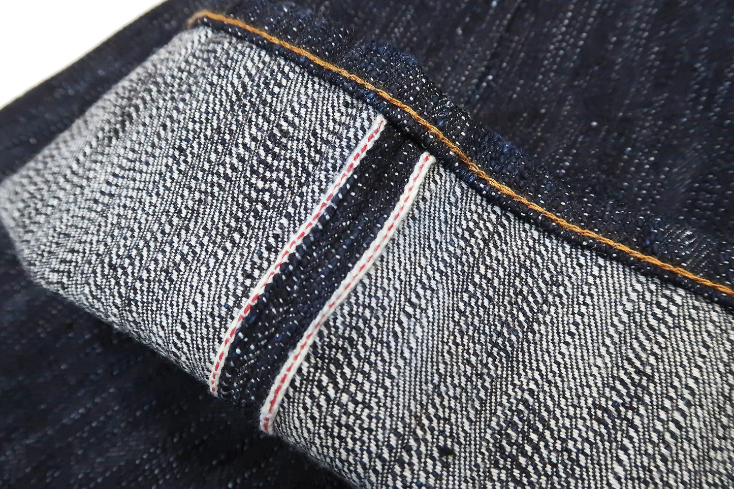 Kojima Genes Jeans Men's 19oz Selvedge Slub Denim Regular Fit Zipper-Fly Straight rnb1000rz RNB-1000RZ