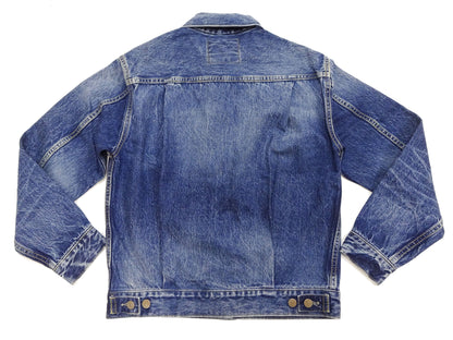 Sugar Cane Faded Denim Jacket SC11953SW Men's Type 2 Style Jean Jacket SC11953SW-429