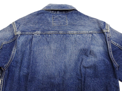 Sugar Cane Faded Denim Jacket SC11953SW Men's Type 2 Style Jean Jacket SC11953SW-429