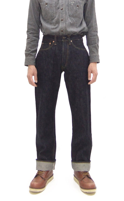 Sugar Cane Union Star Jeans SC40065 - Men's 14.25 oz. Selvedge Denim - Regular Straight Fit - Lot 065 One Wash