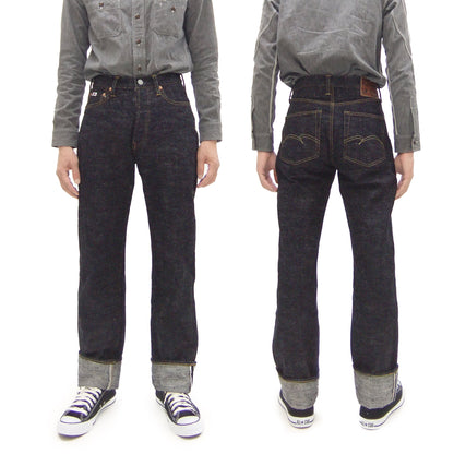 Studio D'Artisan GL3 Jeans SD-1001 - Men's Regular Straight Fit, GL-3 15oz Japanese Selvedge Denim, One-Wash Indigo