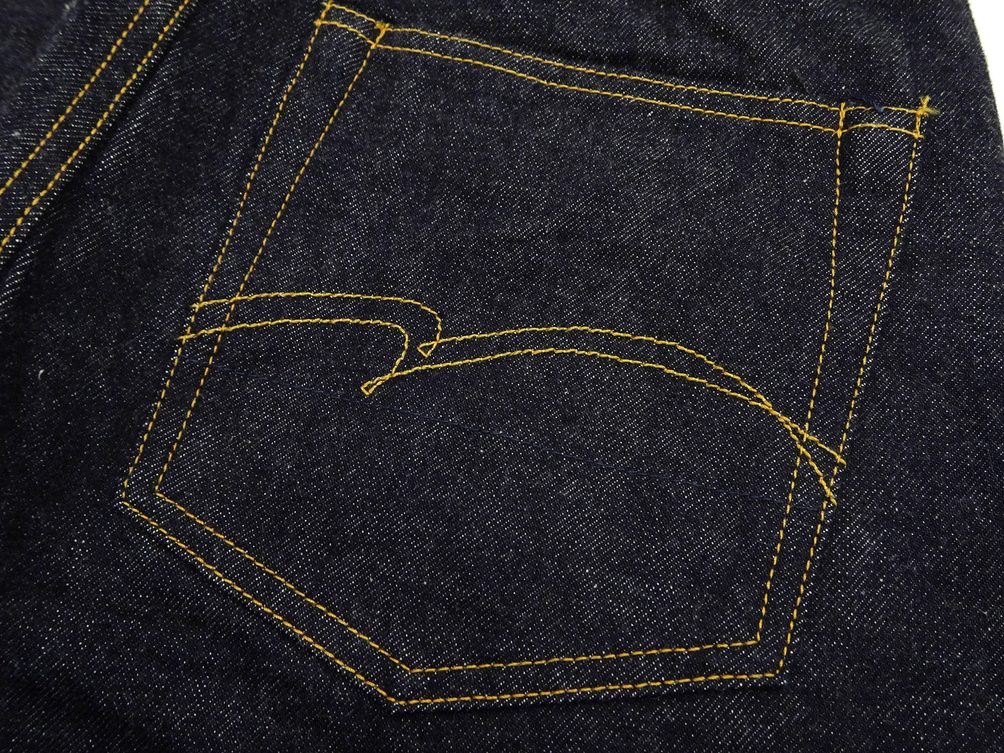 Studio D'artisan Jeans Men's Regular Straight Fit Button-Fly 15oz. Jpanese Selvedge Denim Jean Pants SDA SD-101 One-Wash