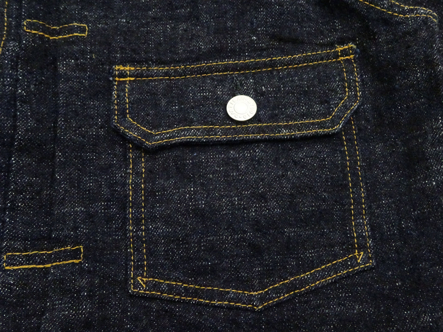 Studio D'Artisan Men's Type I Denim Jacket - 15oz Selvedge Denim Toyoda GL3 Woven, Made in Japan (SDA SD-4101 One-Wash)
