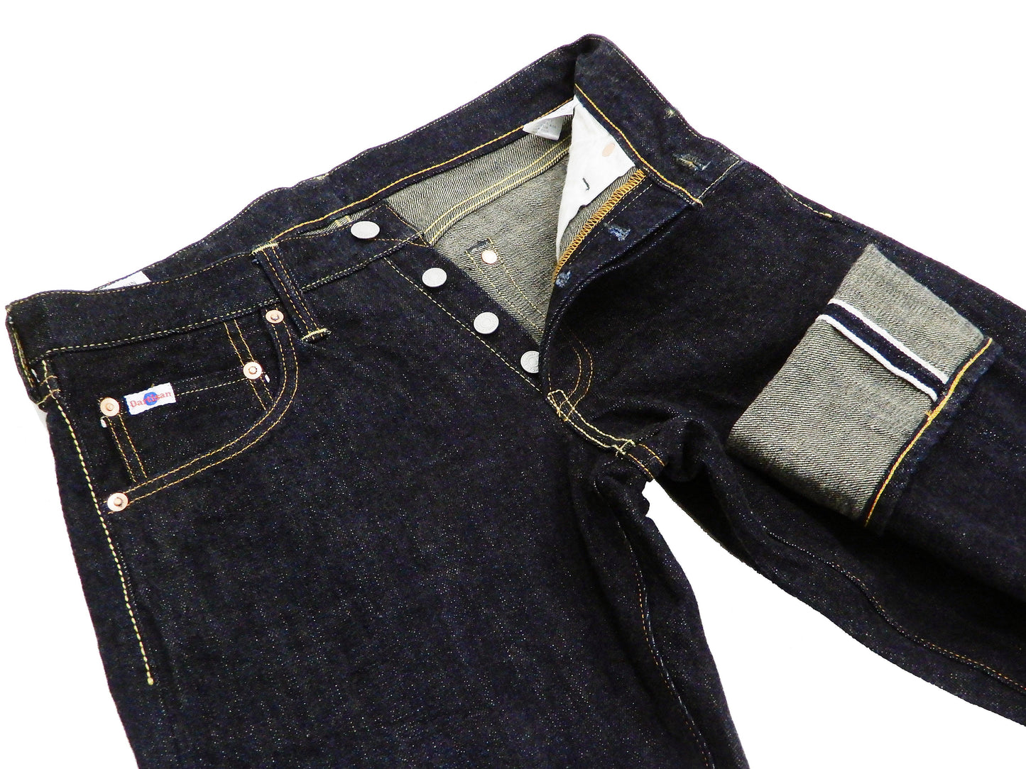 Studio D'artisan Jeans Men's Relaxed Tapered Fit G3 14oz Japanese Selvedge Denim SD-908
