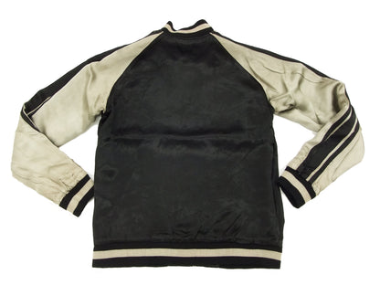 Hanatabi Gakudan Men's Japanese Souvenir Jacket Japanese Buddhism Sukajan Script SSJ-012