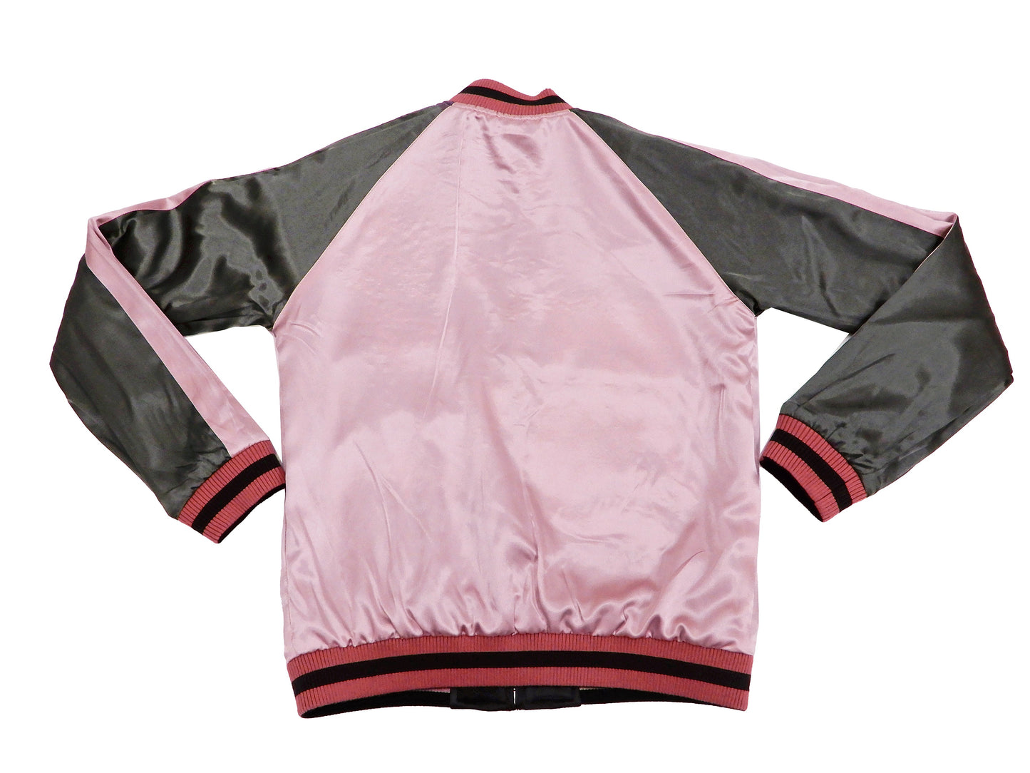 Hanatabi Gakudan Men's Japanese Souvenir Jacket Japanese Fox Art Sukajan Script SSJ-522