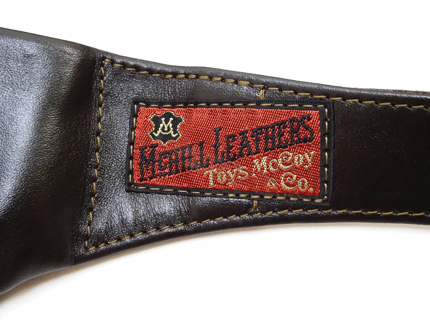 TOYS McCOY Bag Men's Casual Genuine Horsehide Quilted Leather Sling Bag Waist Pack TMA2422 050 Brown