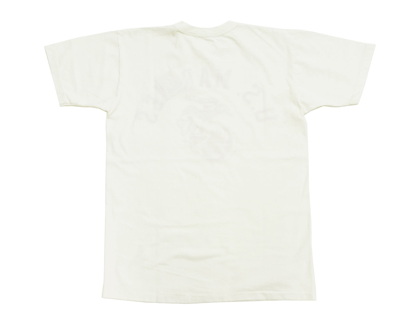 TOYS McCOY Graphic Loopwheel T-shirt - Men's Short Sleeve Taxi Driver U.S. Marines Printed Tee TMC2515 011 Faded-Off-White