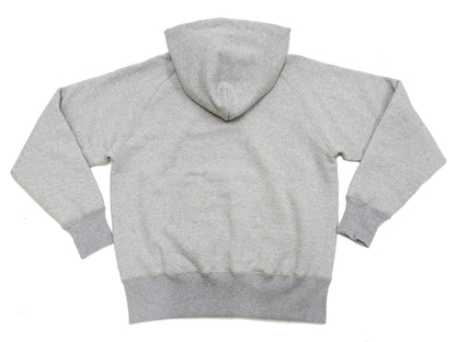 TOYS McCOY Steve McQueen Pullover Hoodie - Extra Heavyweight 14.8oz Loopwheeled Fleece Hooded Sweatshirt - Made in Japan - (TMC2542 021 Ash Heather Gray)