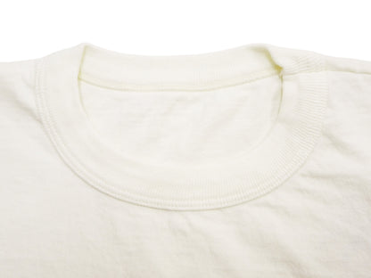 TOYS McCOY Men's Taxi Driver "U.S. Marines" Graphic Short Sleeve T-Shirt - Garment-Dyed Circular-Knit Tubular Tee - Made in Japan (TMC2624 011 Off-White)