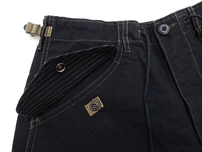 TOYS McCOY Cargo Shorts Men's Classic U.S. Army Fatigue-Inspired Casual Short Pants TMP1802 030 Black