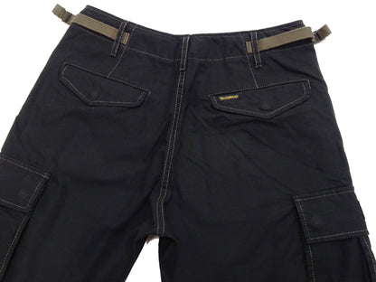 TOYS McCOY Cargo Shorts Men's Classic U.S. Army Fatigue-Inspired Casual Short Pants TMP1802 030 Black