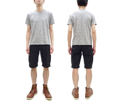 TOYS McCOY Cargo Shorts Men's Classic U.S. Army Fatigue-Inspired Casual Short Pants TMP1802 030 Black