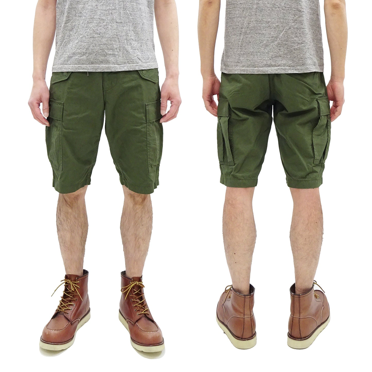 TOYS McCOY Cargo Shorts Men's Classic U.S. Army Fatigue-Inspired Casual Short Pants TMP1802 160 Olive