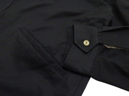 Tailor Toyo Men's Mid-1960s Cotton Vietnam Jacket "Vietnam Map" - Embroidered Vietnam Souvenir Tour Jacket, Pleiku-Inspired Reproduction (TT15892 119 Black)