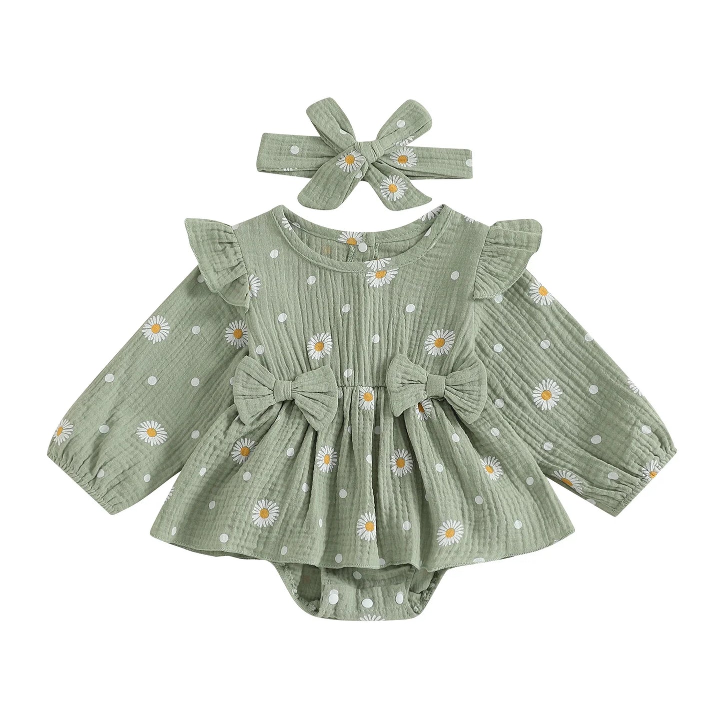 DAISIES Muslin Romper Dress