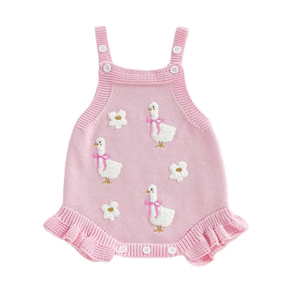 GOOSE Knitted Romper