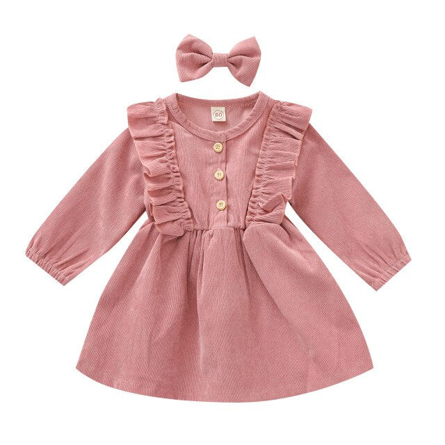 VALERIE Corduroy Dress