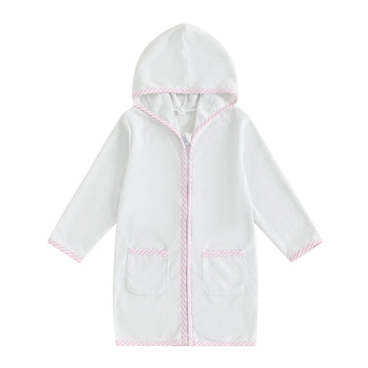 POOL TIME Zipper Bathrobe