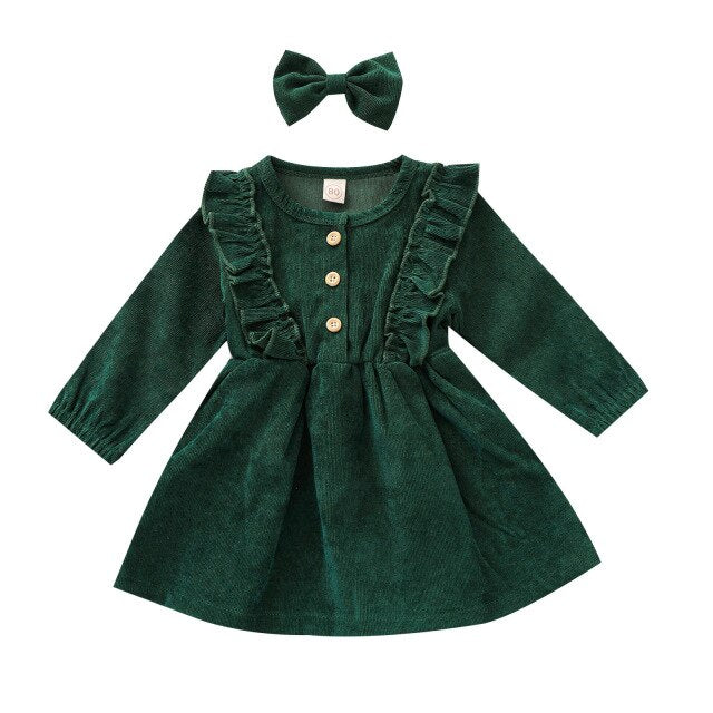 VALERIE Corduroy Dress