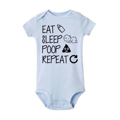 EAT SLEEP POOP REPEAT Onesie