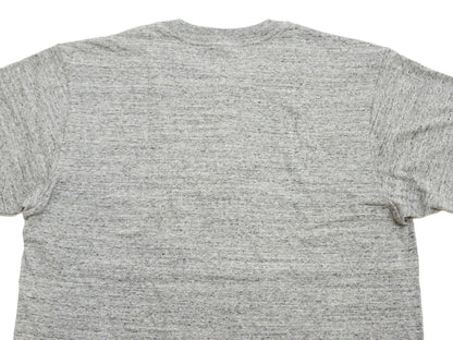 Whitesville Men's Short-Sleeve Henley T-Shirt, 100% Cotton Tubular-Knit Jersey, Slim Fit, One-Pack, Made in Japan (WV79681 113 Heather Gray)