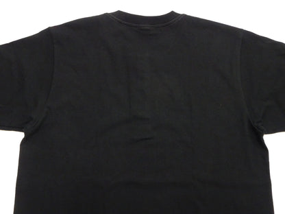 Whitesville Men's Short-Sleeve Henley T-Shirt, 100% Cotton Tubular-Knit Jersey, Slim Fit, One-Pack, Made in Japan (WV79681 119 Black)