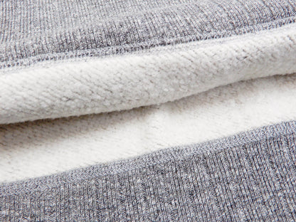 Whitesville Plain Pullover Hoodie Men's Solid Color Hooded Sweatshirt WV67729 Heather-Gray