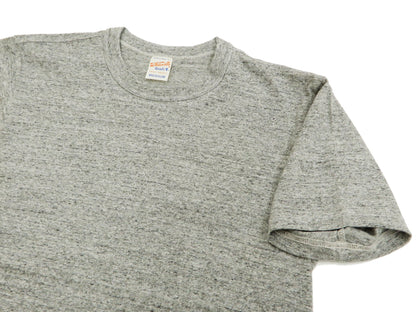 Whitesville Men's 2-Pack Plain Short-Sleeve Crew Neck T-Shirts, Tubular-Knit Cotton, Made in Japan by Toyo Enterprises (WV73544 113 Heather Gray)