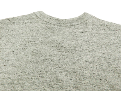 Whitesville Men's 2-Pack Plain Short-Sleeve Crew Neck T-Shirts, Tubular-Knit Cotton, Made in Japan by Toyo Enterprises (WV73544 113 Heather Gray)