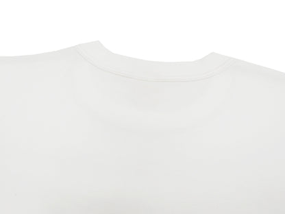 Whitesville Men's 2-Pack Plain Short-Sleeve Crew Neck T-Shirts, Tubular-Knit Cotton, Made in Japan by Toyo Enterprises (WV73544 105 Off-White)