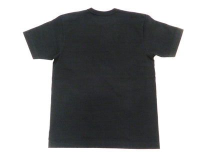 Whitesville Men's Plain Pocket T-Shirt - Short Sleeve Crewneck Loopwheel Tee (One-Wash) WV78932 by Toyo Enterprises 119 Black